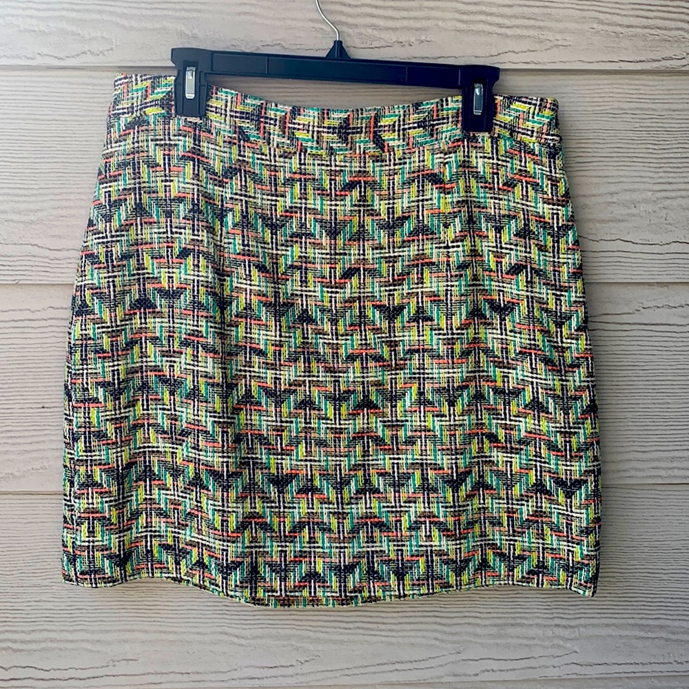 NWOT Kate Spade ChevronTweed Mini Skirt!  Stunning for Spring!